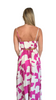 Meet Me in Santorini Fuchsia Wave Dress