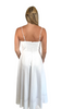 Farm Rio White Garden Midi Dress