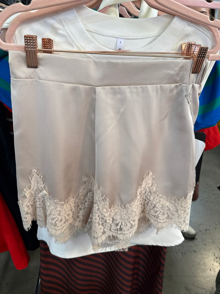 Lacey Champagne Shorts