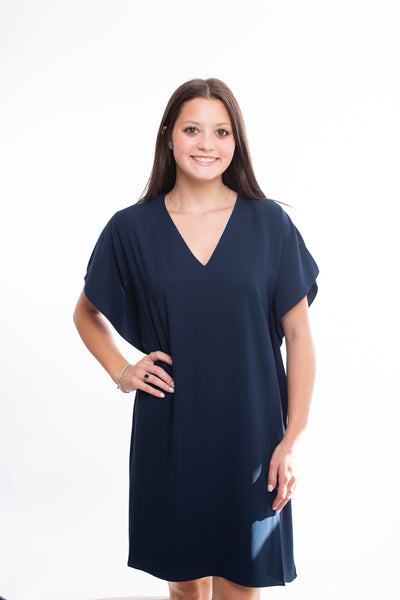 Anna Cate Navy Eva Dress
