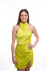 Amanda Uprichard Lime Joanne Dress